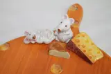 Set van een kaasplank en een serveerbord met 3D- dieren – foto 6 – kavel bij De Kringwinkel, Brecht