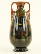 Zenith Gouda – Art Nouveau glansplateel vaasje – foto 4 – kavel bij De Kringwinkel, Antwerpen