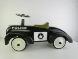Zwarte loopauto politie thema voor kinderen – kavel bij De Kringwinkel, Heverlee