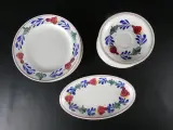 Vintage Boch serviesonderdelen Boerenbont – foto 2 – kavel bij De Kringwinkel, Heverlee