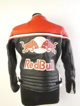 Leren motorjas met Red Bull opdruk maat 24 – foto 2 – kavel bij De Kringwinkel, Heverlee