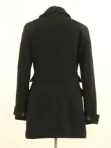 Dolce & Gabbana zwarte mantel uit wolmix - Made in Italy – foto 6 – kavel bij De Kringwinkel, Antwerpen