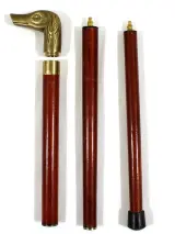Victorian Ebony Walking Cane – foto 9 – kavel bij De Kringwinkel, Dilsen