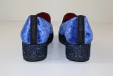 181 Designer Loafers Blauw Fluweel - Maat 39,5 – foto 4 – kavel bij De Kringwinkel, Izegem