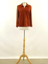 Mayerline glitter roestkleurige damesblouse - Size 38 – foto 2 – kavel bij De Kringwinkel, Antwerpen