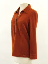 Mayerline glitter roestkleurige damesblouse - Size 38 – foto 4 – kavel bij De Kringwinkel, Antwerpen