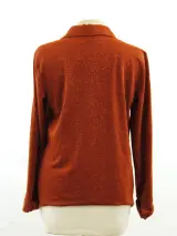 Mayerline glitter roestkleurige damesblouse - Size 38 – foto 5 – kavel bij De Kringwinkel, Antwerpen