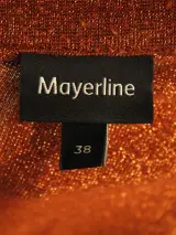 Mayerline glitter roestkleurige damesblouse - Size 38 – foto 6 – kavel bij De Kringwinkel, Antwerpen