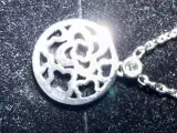 Zilveren Silver Rose Ketting met Bloemmotief – foto 7 – kavel bij De Kringwinkel, Diest