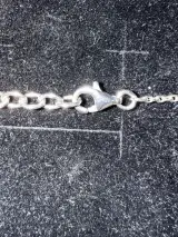 Zilveren Silver Rose Ketting met Bloemmotief – foto 8 – kavel bij De Kringwinkel, Diest