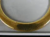 Chartage Vergulde Slangenhals Ketting – foto 4 – kavel bij De Kringwinkel, Diest