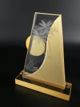 Relatiegeschenk / herdenkingsplaquette van de VAE – foto 3 – kavel bij De Kringwinkel, Heverlee