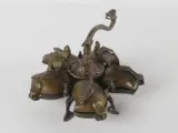 Bijzonder vintage Indiaas ritueel doosje – kavel bij De Kringwinkel, Heverlee