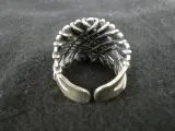 Gevlochten Zilveren Ring – foto 2 – kavel bij De Kringwinkel, Diest