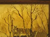 C.V. Vos (1985) – Hollands Winterlandschap – Olieverf – foto 4 – kavel bij De Kringwinkel, Antwerpen