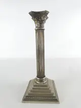Neoclassicistische Verzilverde Kandelaar - Godinger Silver Co – kavel bij De Kringwinkel, Heverlee
