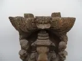 Ganesha houten sculptuur – foto 2 – kavel bij De Kringwinkel, Oostende