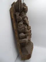 Ganesha houten sculptuur – foto 5 – kavel bij De Kringwinkel, Oostende