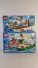 Lego City bouwsets 60014 en 4645 met dozen handleidingen en zakjes – kavel bij De Kringwinkel, Turnhout