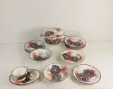 Vintage Schramberg SMF servies – handbeschilderd decor 277 – kavel bij De Kringwinkel, Turnhout