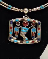 Kralenketting met hanger – foto 2 – kavel bij De Kringwinkel, Aalst