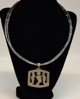 Kralenketting met hanger – foto 5 – kavel bij De Kringwinkel, Aalst