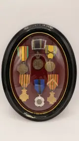 Verzameling Belgische militaire en burgerlijke onderscheidingen – kavel bij De Kringwinkel, Dendermonde