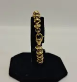 Goudenkleurig rondelle-armband – foto 2 – kavel bij De Kringwinkel, Aalst