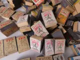 Vintage luciferdoosjescollectie (2 kg - circa 570-600 stuks) – foto 7 – kavel bij De Kringwinkel, Heverlee