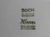 Boch La Louvière "Kimono", handbeschilderde set van 6 keramische borden – foto 7 – kavel bij De Kringwinkel, Heverlee