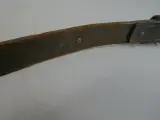 Vintage leren koppelriem met haken – foto 6 – kavel bij De Kringwinkel, Diest