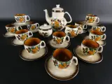 Vintage Boch La Louvière Corfou theeservies – jaren 60 – uitgebreide set – foto 2 – kavel bij De Kringwinkel, Heverlee