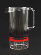 Vintage Guzzini plexi set - saladekom, schenkkan en 5 glazen - Made in Italy – foto 6 – kavel bij De Kringwinkel, Antwerpen