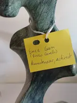Set van 2 kunstwerken van Enca Caen (Enzo Carels) – foto 2 – kavel bij De Kringwinkel, Oudenaarde