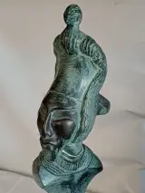 Set van 2 kunstwerken van Enca Caen (Enzo Carels) – foto 6 – kavel bij De Kringwinkel, Oudenaarde