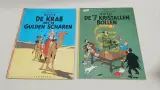 Lot Kuifje met strips, boeken en wandpaneel – foto 2 – kavel bij De Kringwinkel, Zottegem