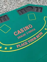 Opvouwbaar pokertafelblad met toebehoren – foto 3 – kavel bij De Kringwinkel, Ninove