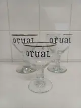 6 Orval glazen – foto 2 – kavel bij De Kringwinkel, Liedekerke