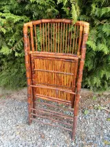 Set van 4 vintage bamboe klapstoelen – foto 9 – kavel bij De Kringwinkel, Ninove