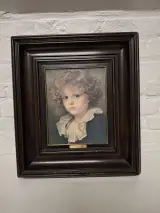 Ingelijst canvas portret Greuze: Jonge Knaap – kavel bij De Kringwinkel, Herzele