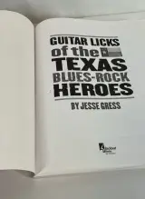 Uniek Gitaarboek + CD: Guitar Licks of Texas Blues-Rock Heroes – foto 9 – kavel bij De Kringwinkel, Geraardsbergen