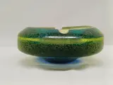 Mid-Century Murano stijl asbak in uranium glas – foto 3 – kavel bij De Kringwinkel, Zottegem