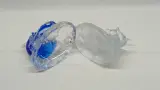 Set van 4 Cristal d'Arques kristallen dolfijnen beeldjes – foto 5 – kavel bij De Kringwinkel, Zottegem