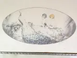 Schitterende pendanten Art Déco Drogenaaldetsen – E. Naudy (Edouard Renaudin, 1890-1980) – ca. 1920/1930 – foto 2 – kavel bij De Kringwinkel, Heverlee