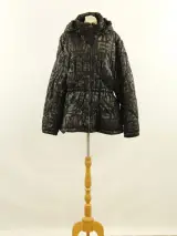 Emporio Armani - gewatteerde mantel met afneembare kap – foto 2 – kavel bij De Kringwinkel, Antwerpen