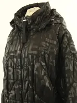 Emporio Armani - gewatteerde mantel met afneembare kap – foto 4 – kavel bij De Kringwinkel, Antwerpen
