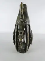 Decoratieve handgesneden stenen vaas/sculptuur in Egyptische stijl – foto 3 – kavel bij De Kringwinkel, Heverlee