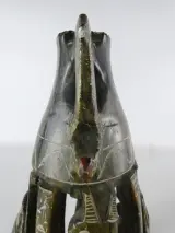 Decoratieve handgesneden stenen vaas/sculptuur in Egyptische stijl – foto 9 – kavel bij De Kringwinkel, Heverlee