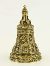 Antieke messingen liturgische handbel/altaarbel – kavel bij De Kringwinkel, Antwerpen