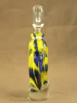 Verrerie d’Art d’Alvignac – decoratief glazen parfumflacon, 1999 – foto 3 – kavel bij De Kringwinkel, Antwerpen